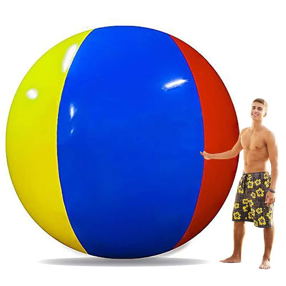 ビーチボール 赤青白 巨大 ジャンボボール 100cm 未開封 ビーチボール 赤青白 巨大 ジャンボボール 100cm 未開封 Amazon